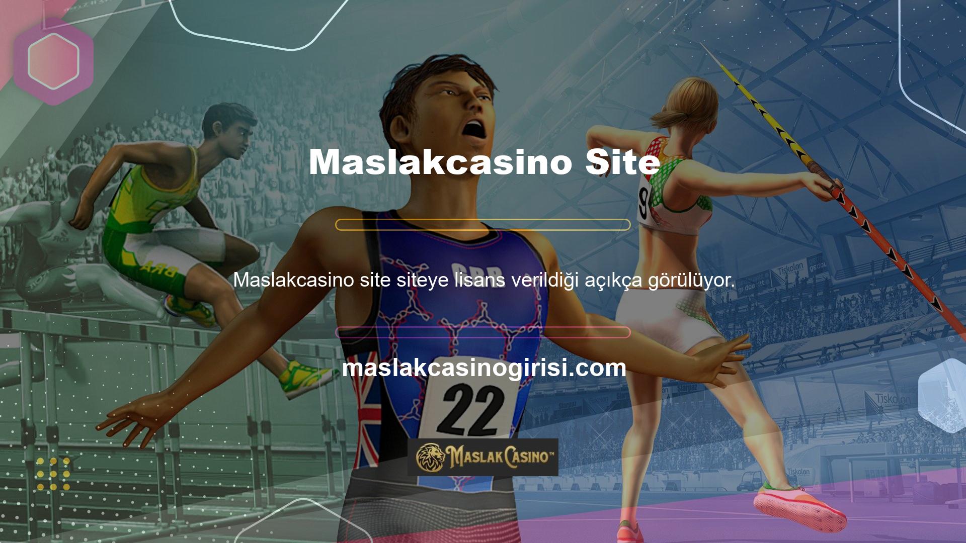 Maslakcasino web sitesi, satın alma lisansları, platform hizmetine ilişkin çok sayıda olumlu geri bildirim, kesintisiz bağlantı ve büyük şirketlerin kapsamlı altyapı kullanımı nedeniyle güvenilir sayılabilir