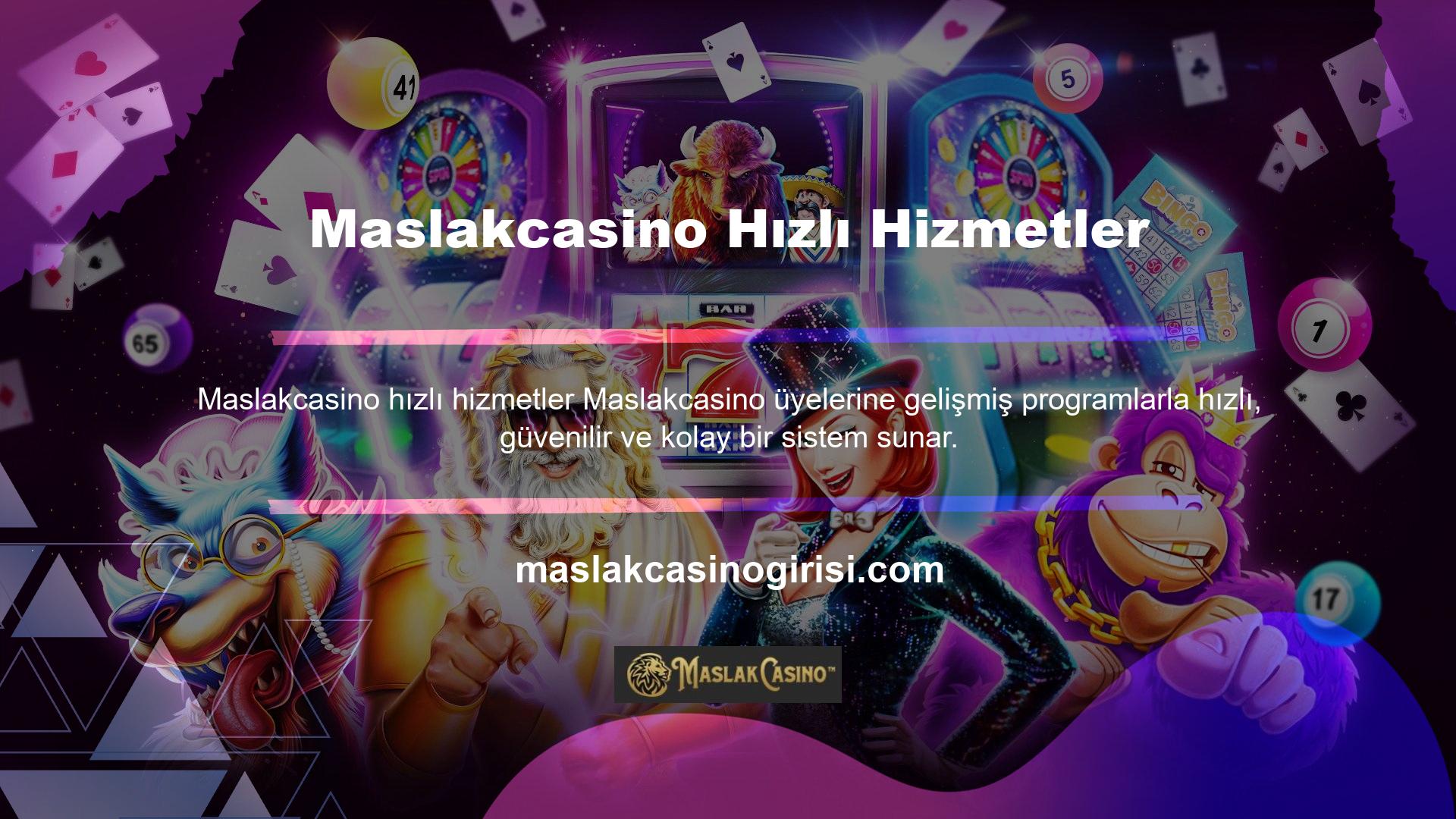 Maslakcasino kullanıcıların internete bağlanabilen herhangi bir cihazda aynı kaliteyi görmelerine izin verir: telefonlar, tabletler, bilgisayarlar ve daha fazlası